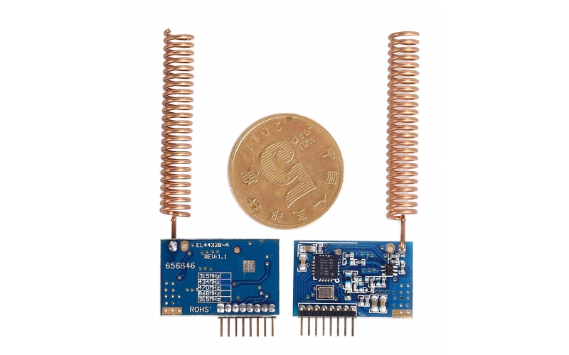 SI4463無線收發(fā)模塊EL1663B-A遠(yuǎn)距離3000SMA天線 434/470/915M提供例程